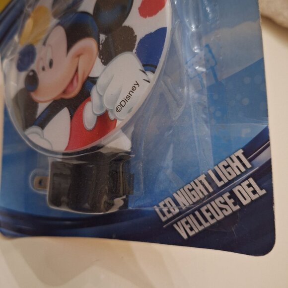 Disney Junior Mickey Mouse LED Night Light Rotating Shade Roadster Racers - Picture 3 of 7